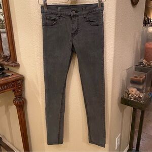 CHEAP MONDAY Women Gray Stretchy Skinny Jeans Size 25